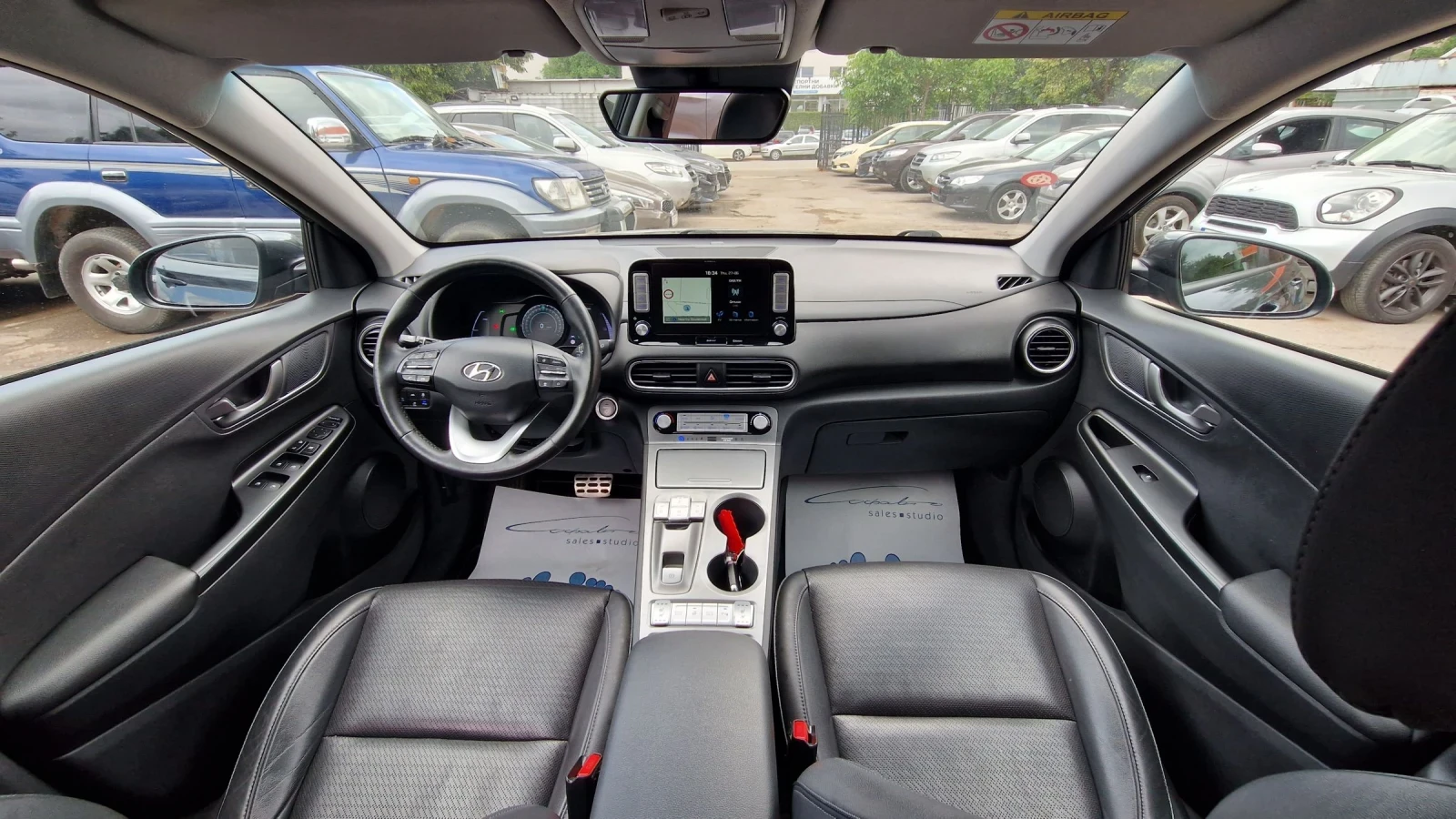 Hyundai Kona 64KWh/Premium//SOH95% | Mobile.bg   12