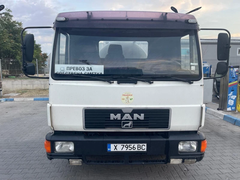 Man 8.163 Млековоз, снимка 2 - Камиони - 52117176