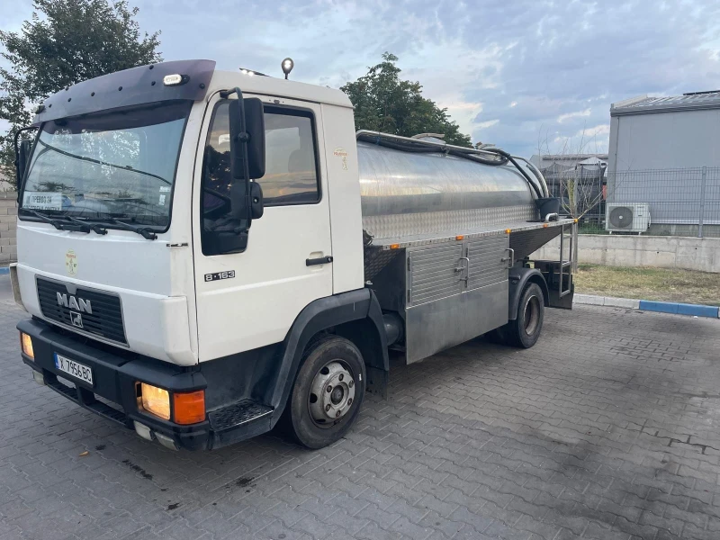 Man 8.163 Млековоз, снимка 4 - Камиони - 52117176
