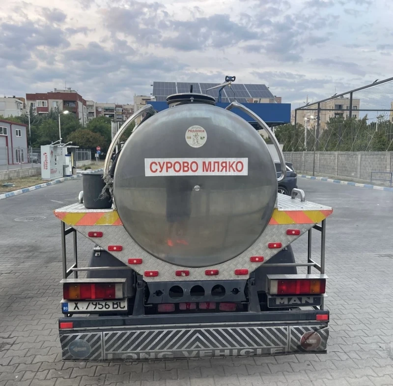 Man 8.163 Млековоз, снимка 5 - Камиони - 52117176