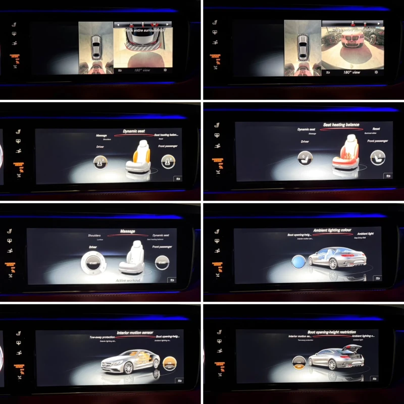 Mercedes-Benz S 63 AMG BRABUS 800/ 4MATIC/ DESIGNO/ PANO/ NIGHT PACK, снимка 14 - Автомобили и джипове - 52354193