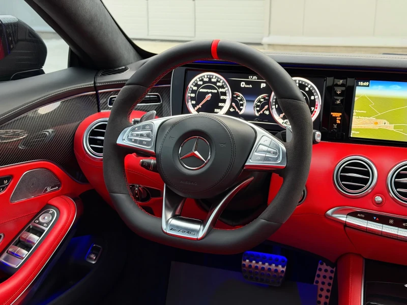 Mercedes-Benz S 63 AMG BRABUS 800/ 4MATIC/ DESIGNO/ PANO/ NIGHT PACK, снимка 9 - Автомобили и джипове - 52354193