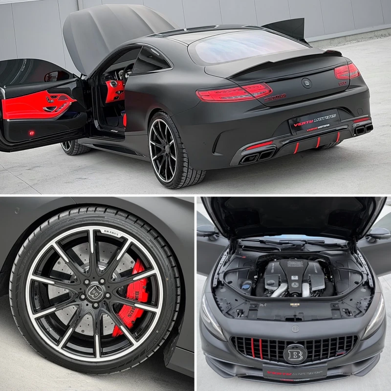 Mercedes-Benz S 63 AMG BRABUS 800/ 4MATIC/ DESIGNO/ PANO/ NIGHT PACK, снимка 13 - Автомобили и джипове - 52354193