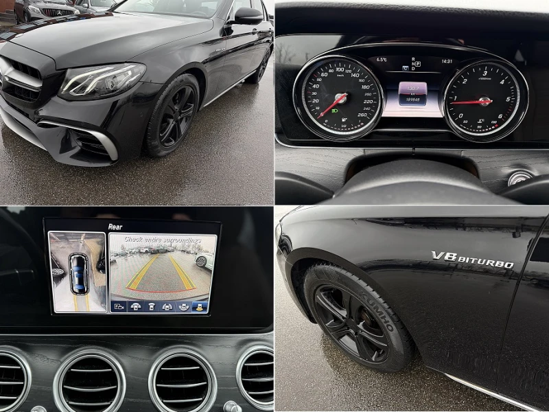 Mercedes-Benz E 220 E63AMG OPTIK-9скорости-SPORT-360KAMERI-BIXENON-LED, снимка 17 - Автомобили и джипове - 52904252