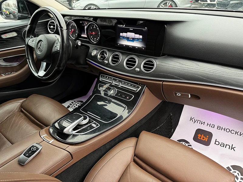 Mercedes-Benz E 220 E63AMG OPTIK-9скорости-SPORT-360KAMERI-BIXENON-LED, снимка 13 - Автомобили и джипове - 52904252