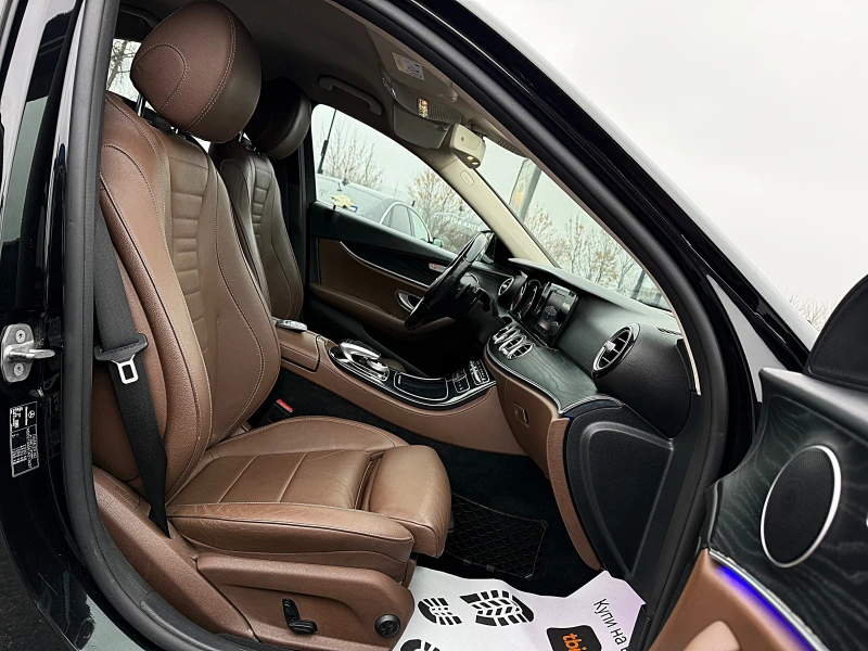 Mercedes-Benz E 220 E63AMG OPTIK-9скорости-SPORT-360KAMERI-BIXENON-LED, снимка 12 - Автомобили и джипове - 52904252
