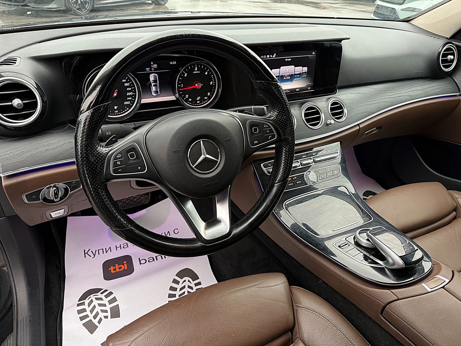 Mercedes-Benz E 220 E63AMG OPTIK-9скорости-SPORT-360KAMERI-BIXENON-LED - изображение 10