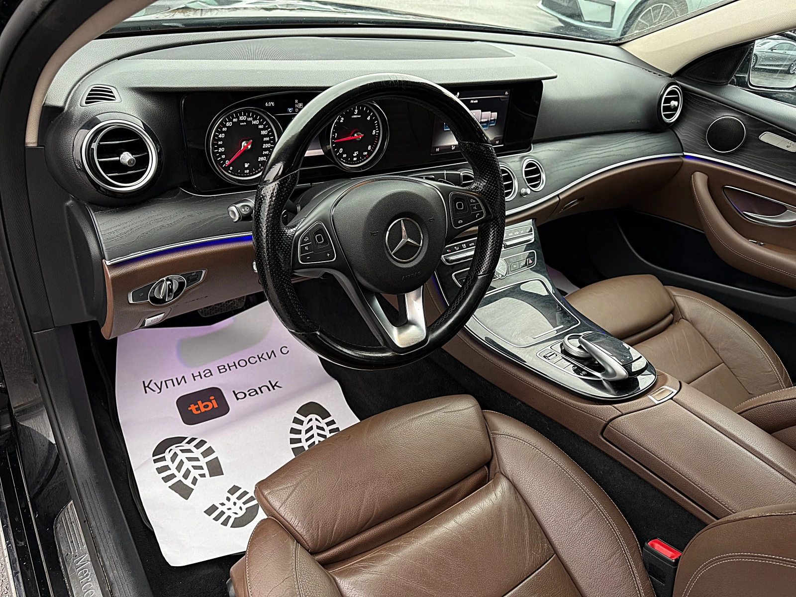 Mercedes-Benz E 220 E63AMG OPTIK-9скорости-SPORT-360KAMERI-BIXENON-LED - изображение 9