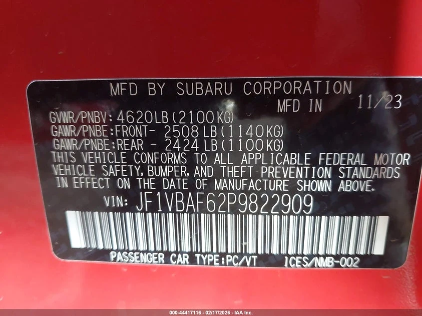 Subaru WRX 2.4l Premium, снимка 9 - Автомобили и джипове - 53902051