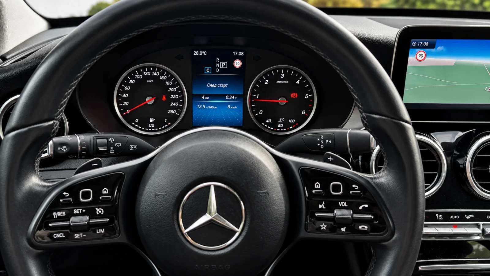 Mercedes-Benz C 220 2.0d 194hp , снимка 11 - Автомобили и джипове - 56258158
