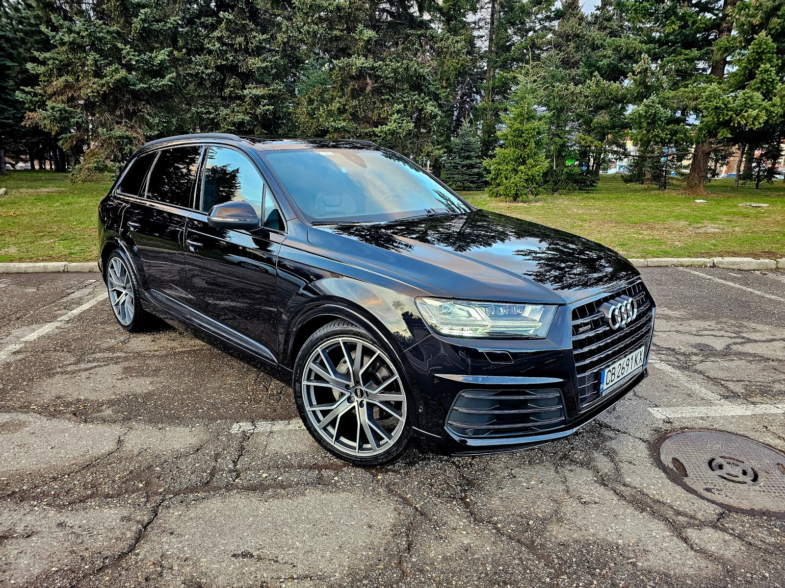 Audi Q7 3xS-line, MATRIX , KEYLESS, bose, panorama, 360cam - изображение 2