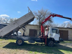 Mercedes-Benz 1114 Самосвал + кран, снимка 7