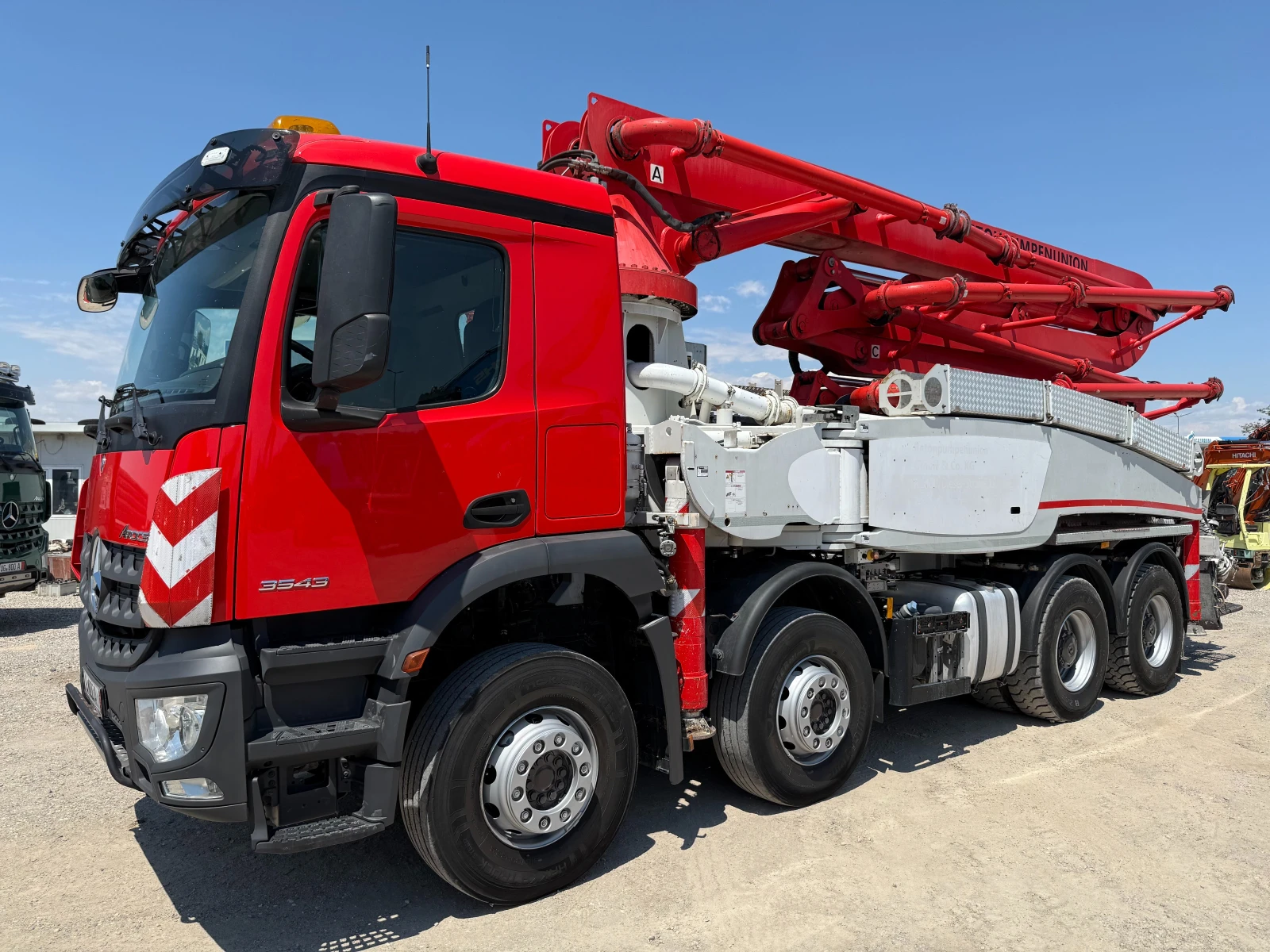 Mercedes-Benz Arocs 3543 LIEBHERR 32Z5 ����� ����� | Mobile.bg � ����������� 1