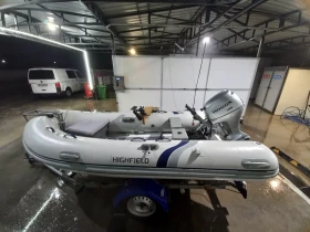 Надуваема лодка Highfield Алуминиев риб, снимка 2