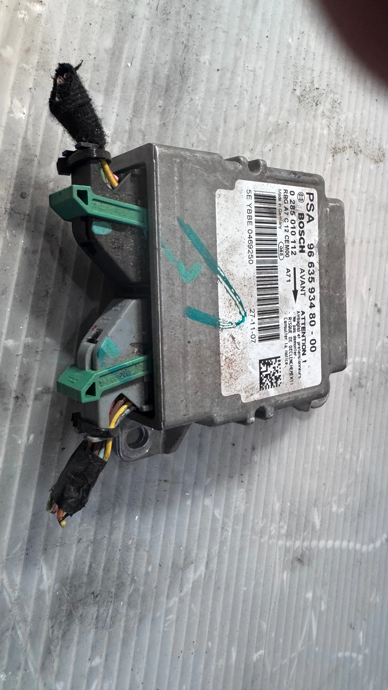 Airbag  /  /  a Peugeot 207  - 0285010112 / 9663593480 | Mobile.bg   1