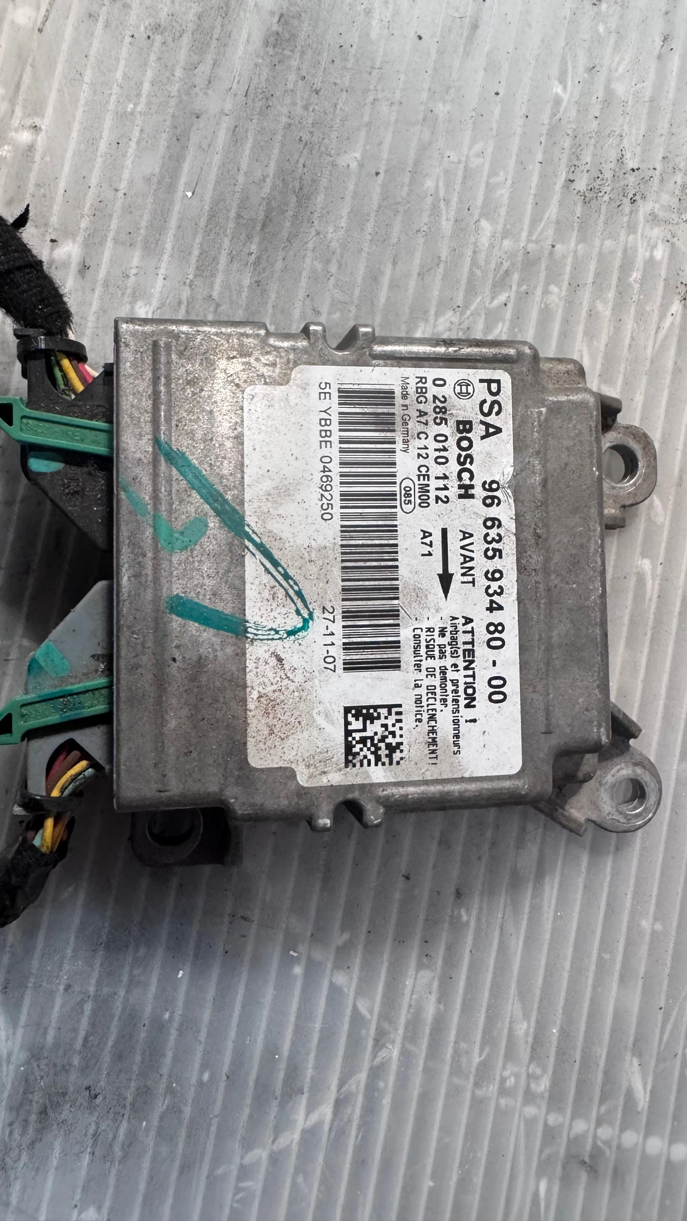 Airbag  /  /  a Peugeot 207  - 0285010112 / 9663593480 | Mobile.bg   2