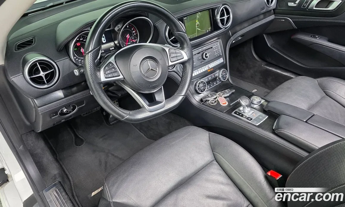 Mercedes-Benz SL 400 AIRSCARF * Обдухване * `Hardtop , снимка 7 - Автомобили и джипове - 54318029