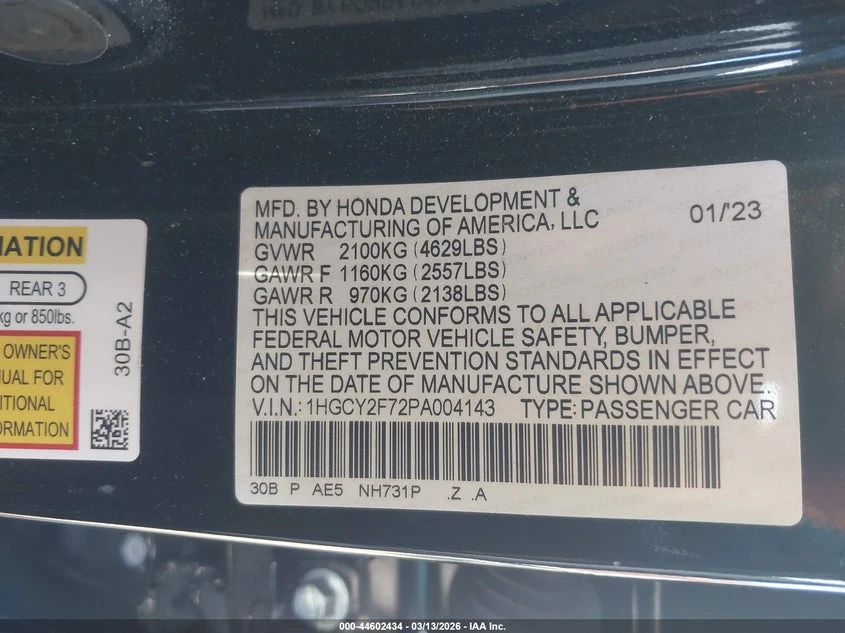 Honda Accord HYBRID Sport-L * КРАЙНА ЦЕНА* CARFAX, снимка 9 - Автомобили и джипове - 54491159