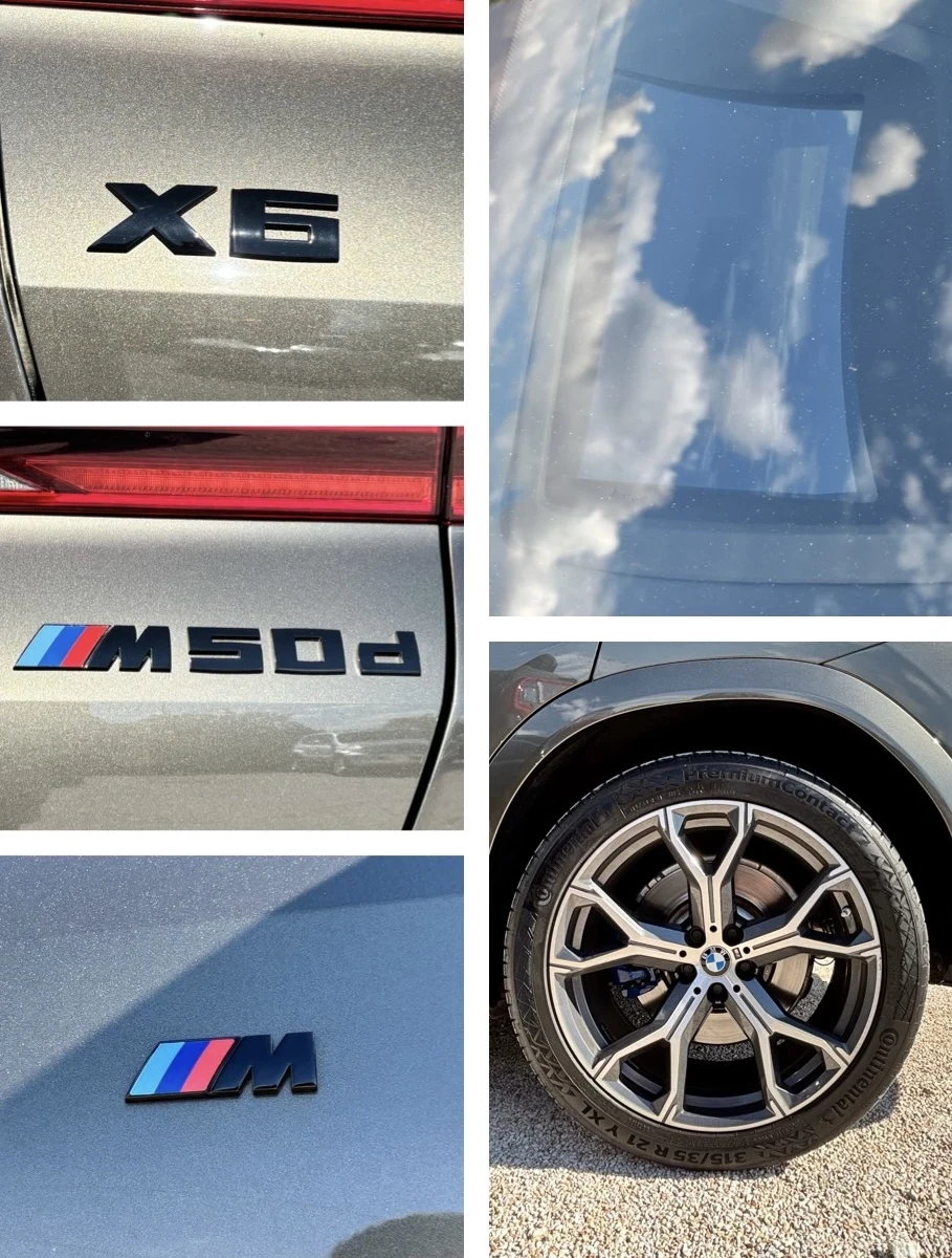 BMW X6 M50D/TV/HED-UP/LED/PANO/NAVI/ОБДУХ/FULL MAX, снимка 14 - Автомобили и джипове - 56105293