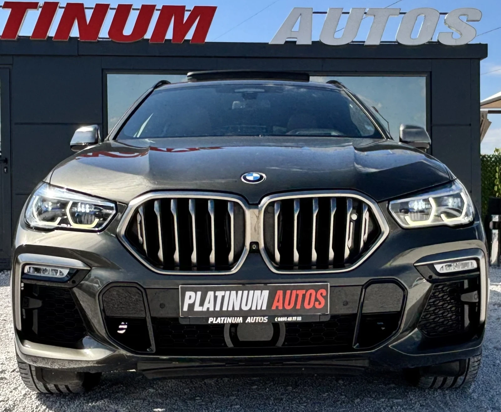 BMW X6 M50D/TV/HED-UP/LED/PANO/NAVI/ОБДУХ/FULL MAX, снимка 3 - Автомобили и джипове - 56105293