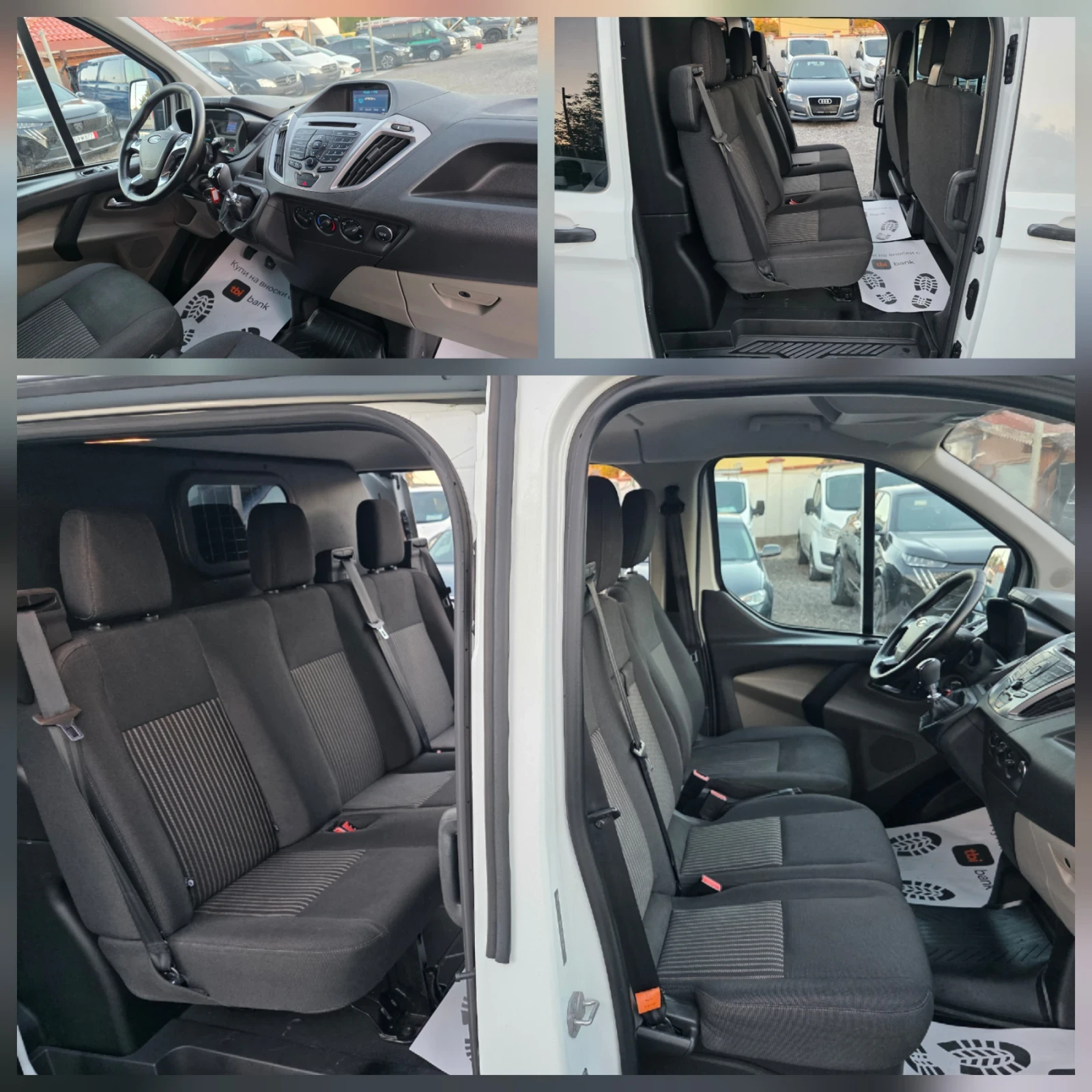 Ford Transit Custom 2.2tdci 5+ 1 дълга база, снимка 15 - Бусове и автобуси - 56135587