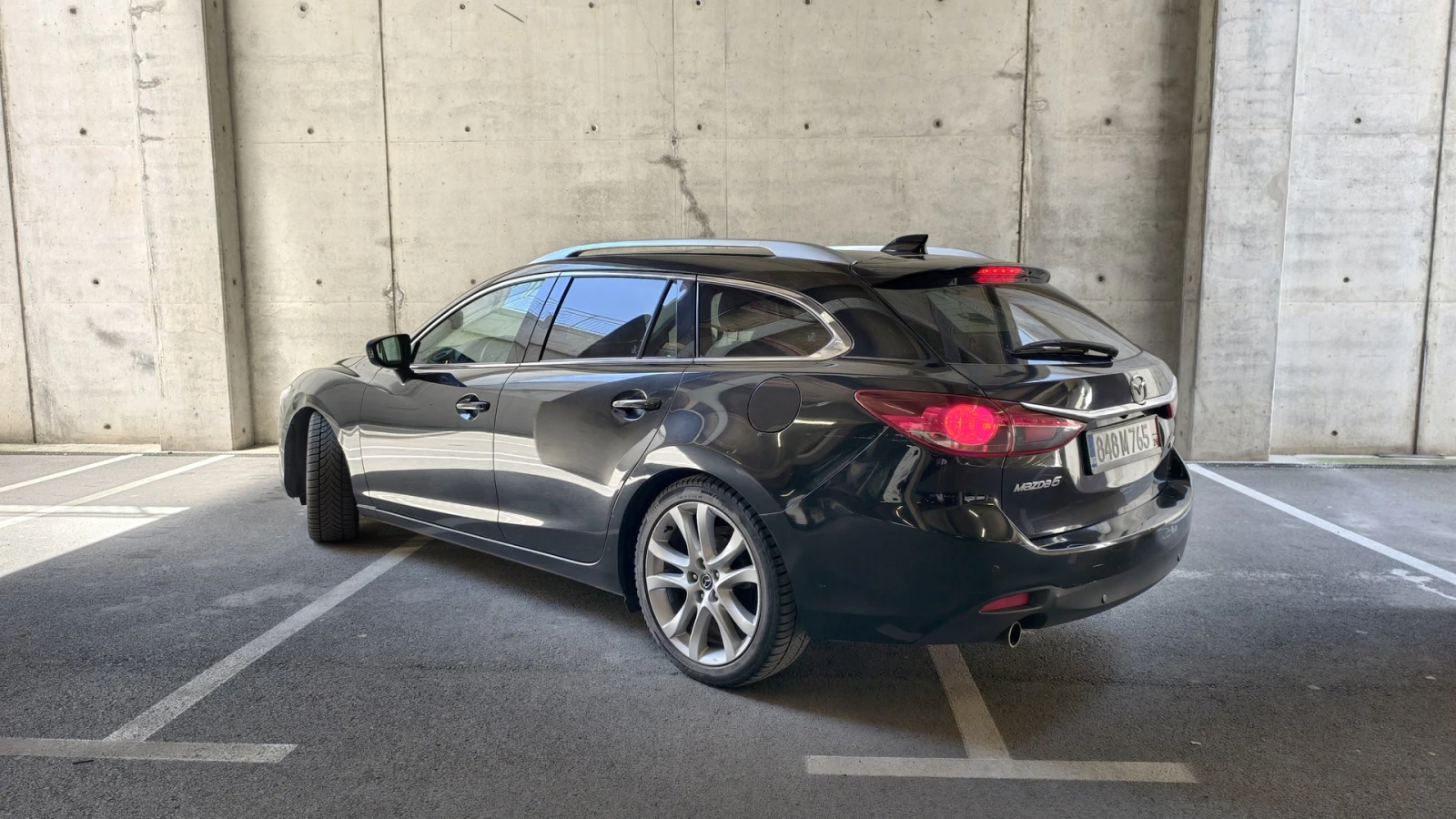 Mazda 6 ПЪЛНА.РЕВИЗИЯ.МОТОР| AUTO| NAVI| КОЖА| EURO6| ОБСЛ, снимка 5 - Автомобили и джипове - 54775118