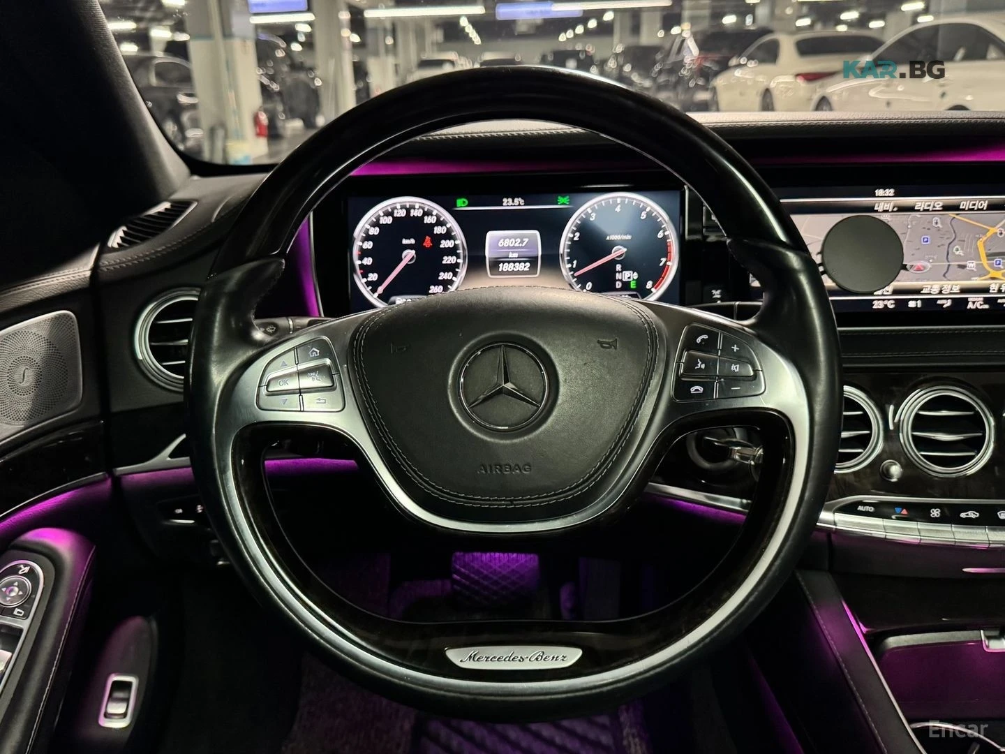 Mercedes-Benz S 500 LONG* BRABUS* BURM* PANO* ��������* 360* HUD | Mobile.bg � ����������� 11