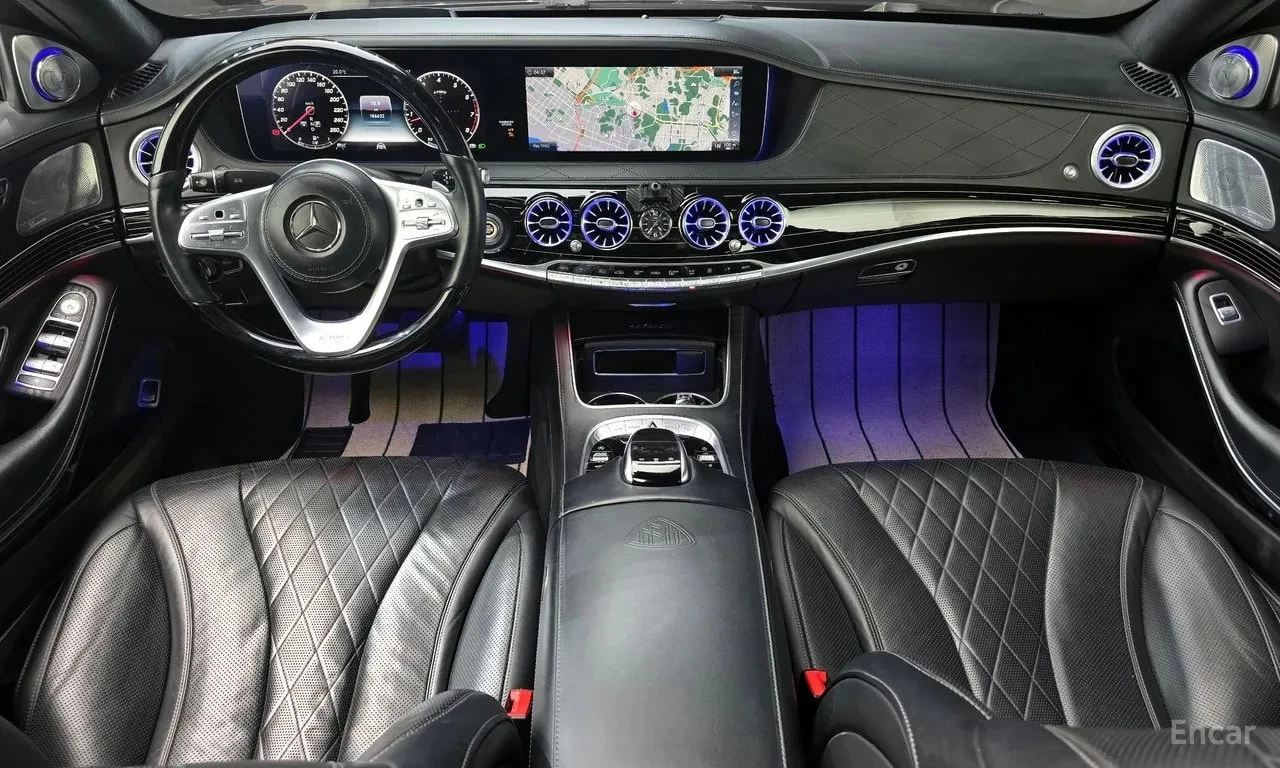 Mercedes-Benz Maybach S560 4MATIC /ОБДУХВАНЕ/ПАНОРАМА/ДИСТРОНИК/360, снимка 7 - Автомобили и джипове - 55823817