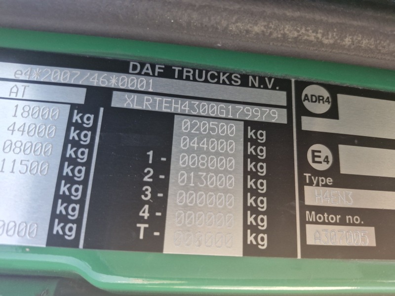 Daf FT XF 106  460 EURO 6, снимка 4 - Камиони - 46566850