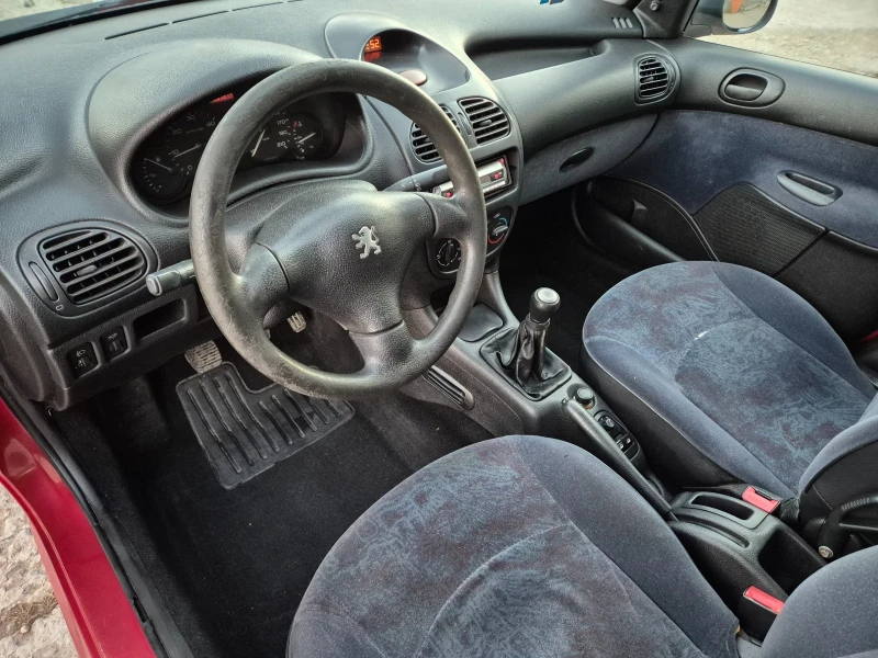 Peugeot 206 1.9d, снимка 9 - Автомобили и джипове - 48336944