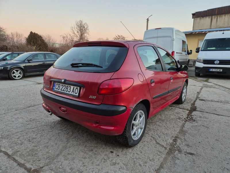 Peugeot 206 1.9d, снимка 5 - Автомобили и джипове - 48336944