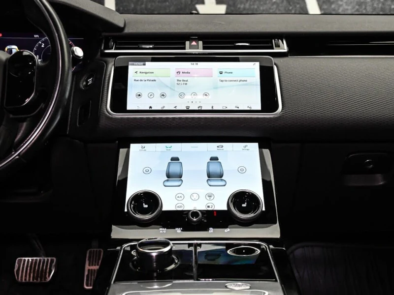 Land Rover Range Rover Velar DIGITAL* ПАНОРАМА* ПЕРА* ПОДГРЕВ* КАМЕРА* , снимка 11 - Автомобили и джипове - 53055953
