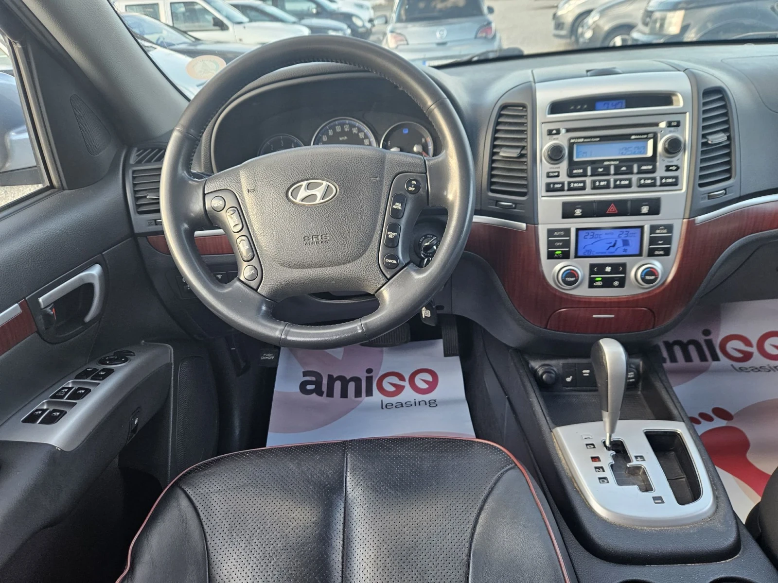 Hyundai Santa fe 2, 2CRDI 134000 km 4X4 KOJA, снимка 10 - Автомобили и джипове - 55957648