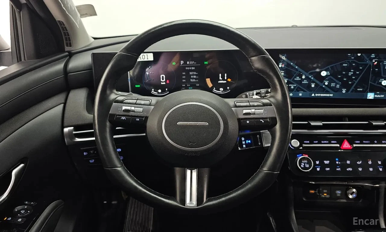 Hyundai Tucson HEV* 235КС* ОБДУХ* ПОДГРЕВ* КАМЕРА* NAVI, снимка 9 - Автомобили и джипове - 56084410