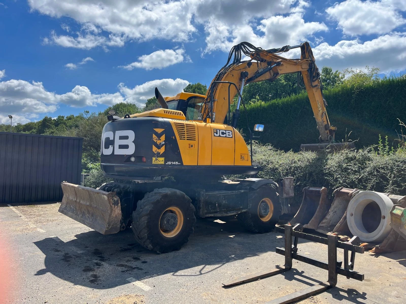 Багер JCB JS 145 W PLUS + 3 кофи ЛИЗИНГ - изображение 2