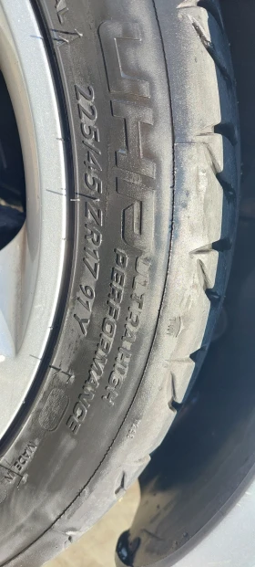 Гуми с джанти Riken 225/45R17, снимка 5 - Гуми и джанти - 49452358