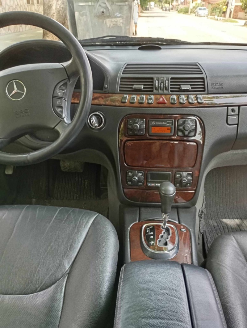 Mercedes-Benz S 320 3.2 бензин, снимка 16 - Автомобили и джипове - 46318871