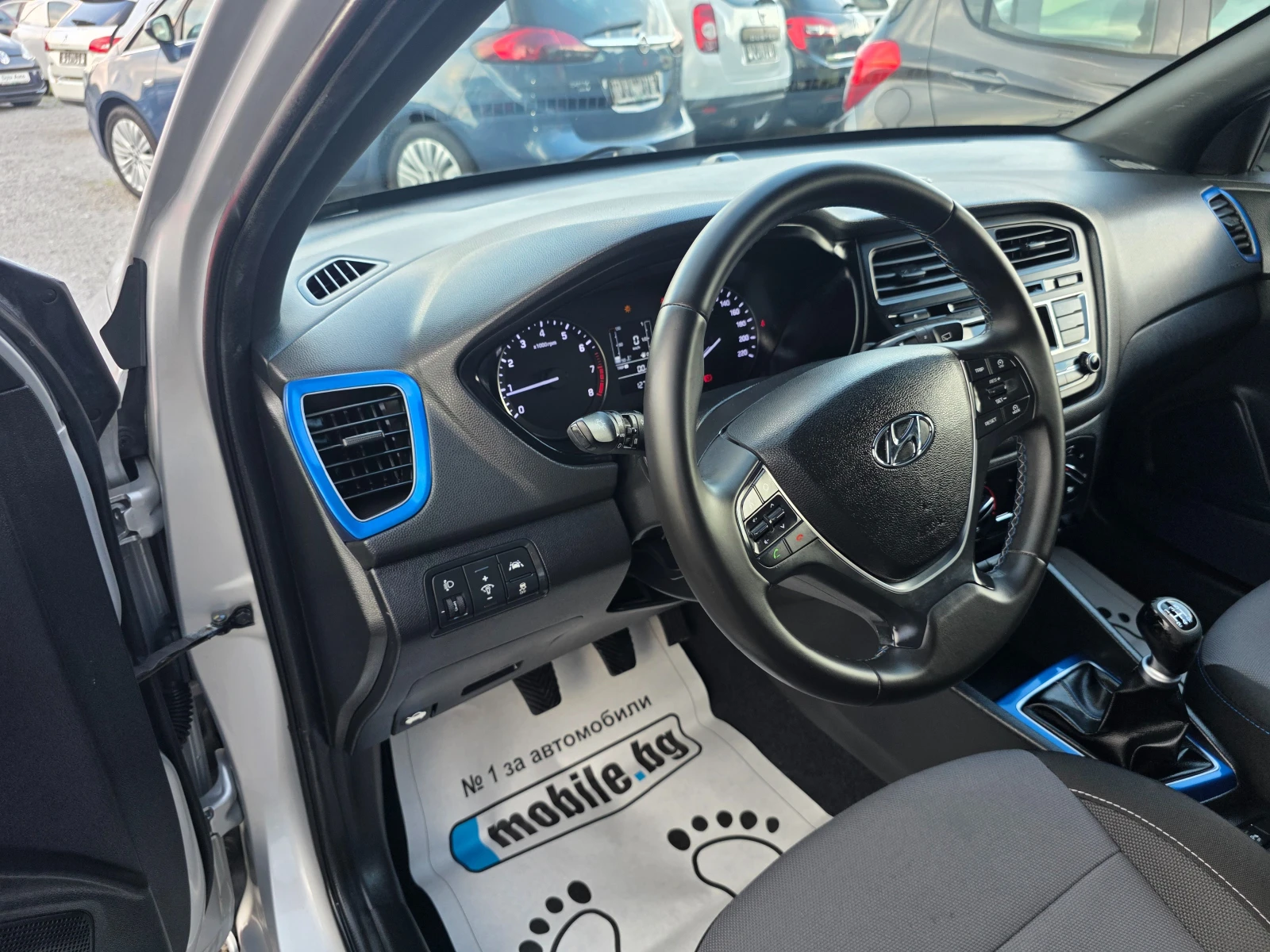 Hyundai I20 1.2i 86k.c led full euro6, снимка 16 - Автомобили и джипове - 55062873