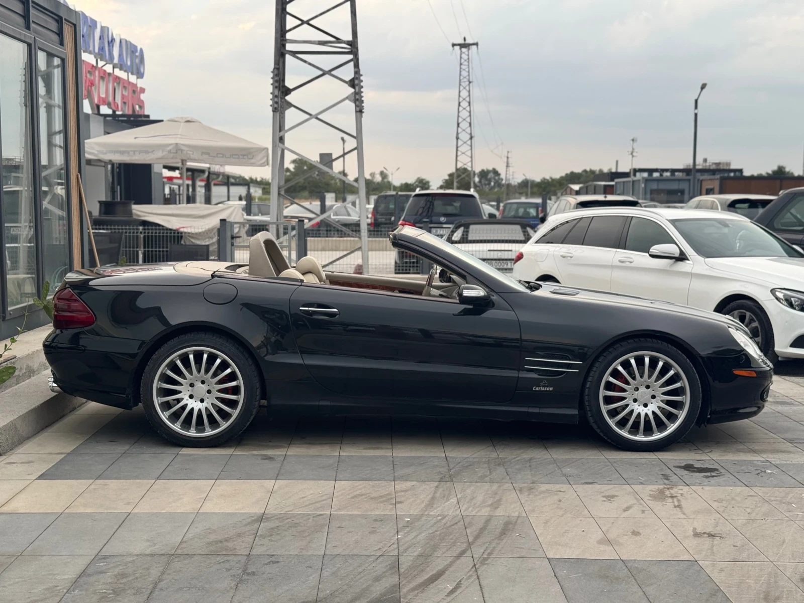 Mercedes-Benz SL 500 Karlsson 306к.с. * Газ* , снимка 4 - Автомобили и джипове - 55936021