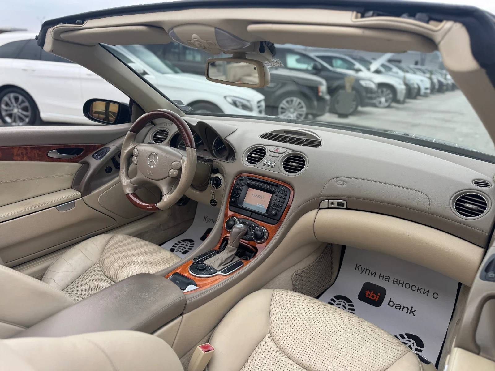 Mercedes-Benz SL 500 Karlsson 306к.с. * Газ* , снимка 13 - Автомобили и джипове - 55936021