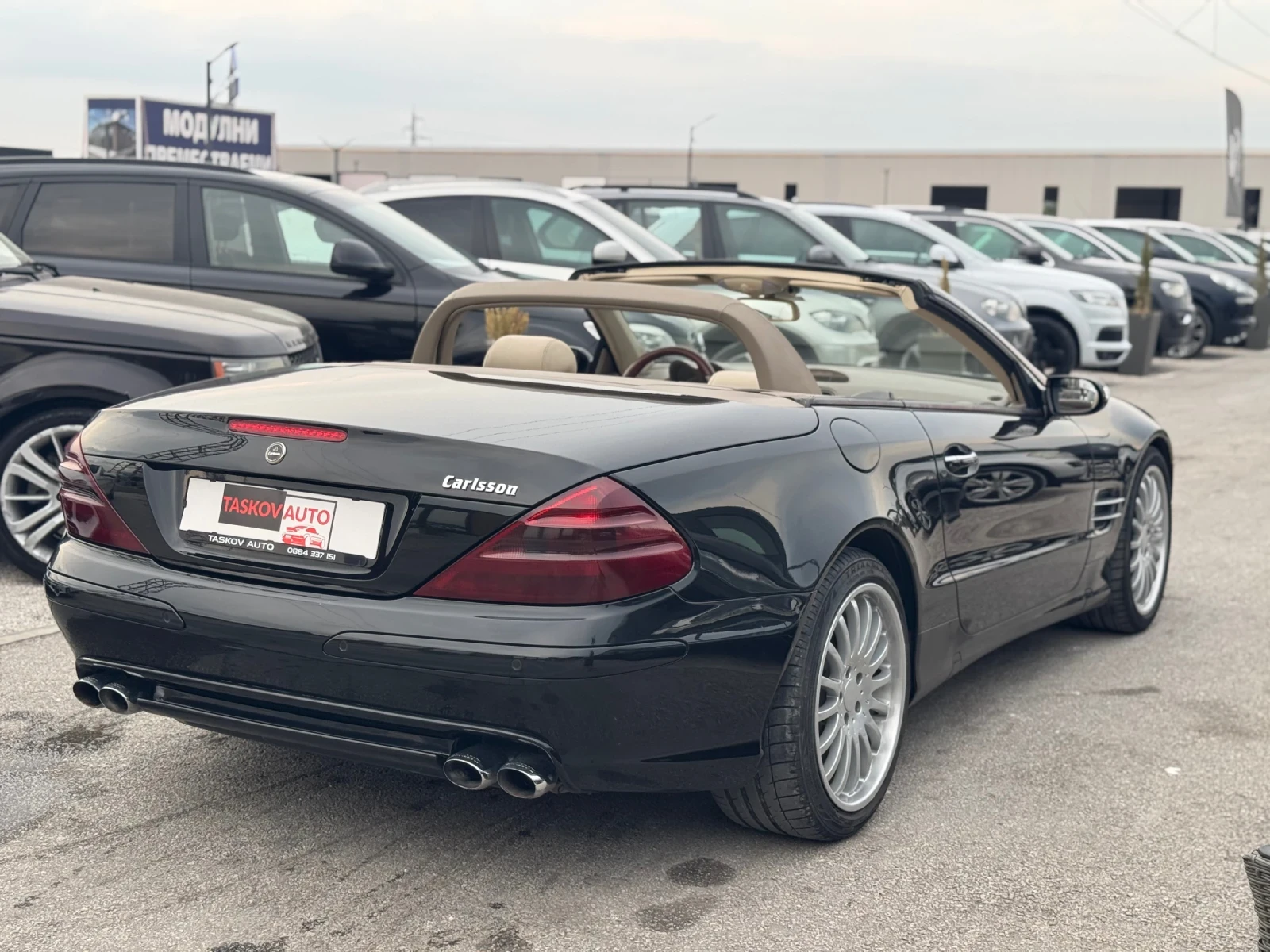 Mercedes-Benz SL 500 Karlsson 306к.с. * Газ* , снимка 8 - Автомобили и джипове - 55936021
