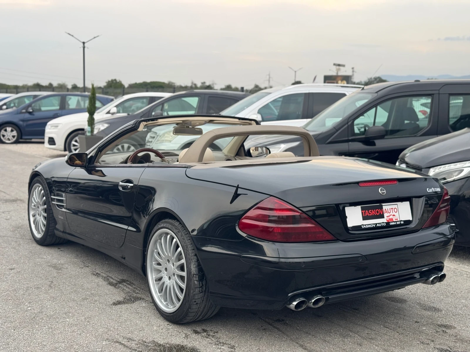 Mercedes-Benz SL 500 Karlsson 306к.с. * Газ* , снимка 6 - Автомобили и джипове - 55936021