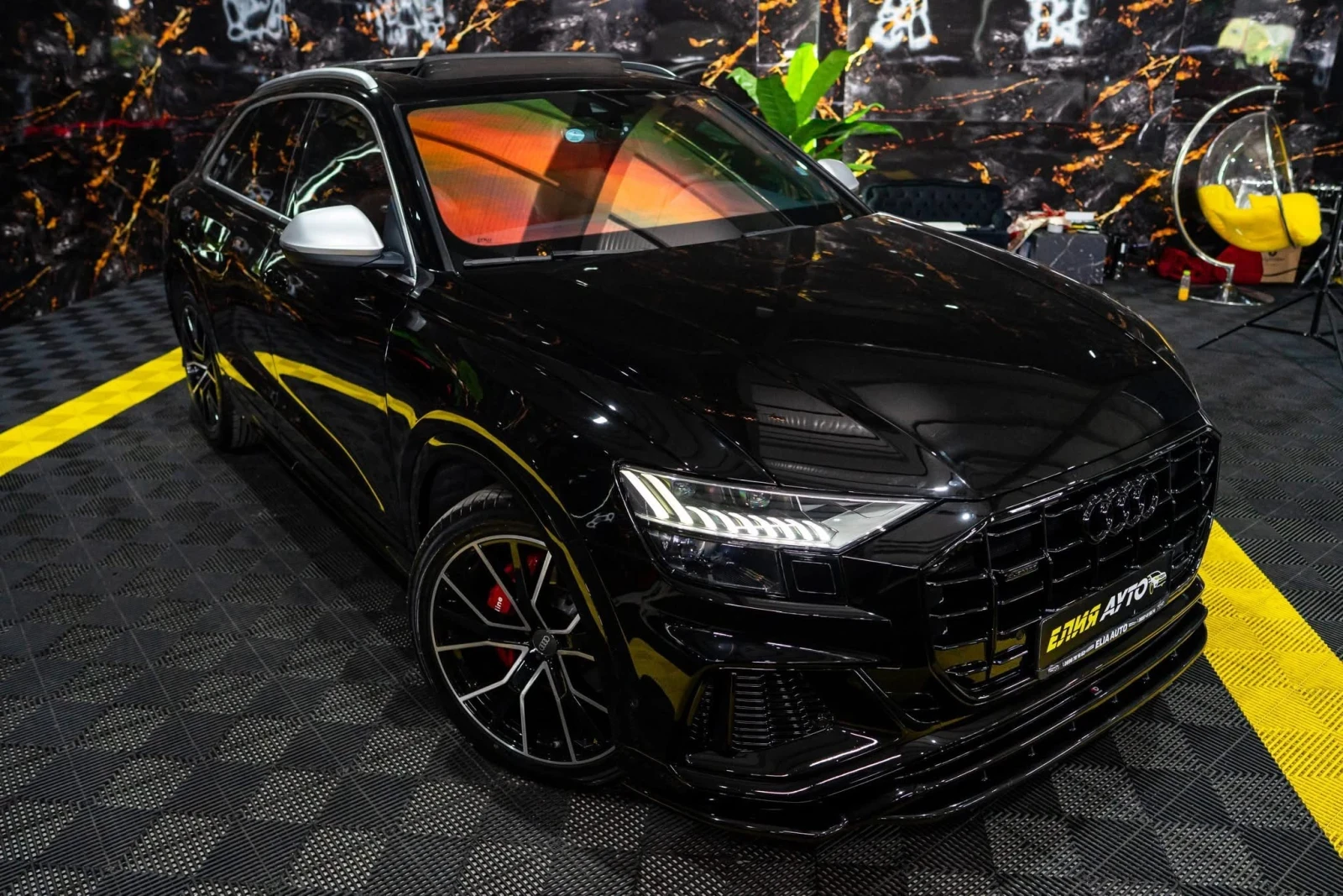 Audi Q8 50TDI QUATTRO MATRIX ПАНО B&O ЛИЗИНГ 100%, снимка 2 - Автомобили и джипове - 54817808