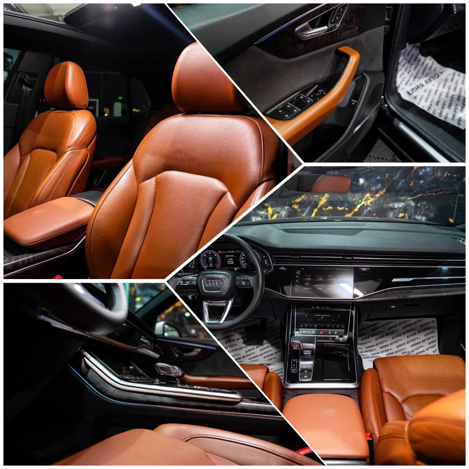Audi Q8 50TDI QUATTRO MATRIX ПАНО B&O ЛИЗИНГ 100%, снимка 16 - Автомобили и джипове - 54817808