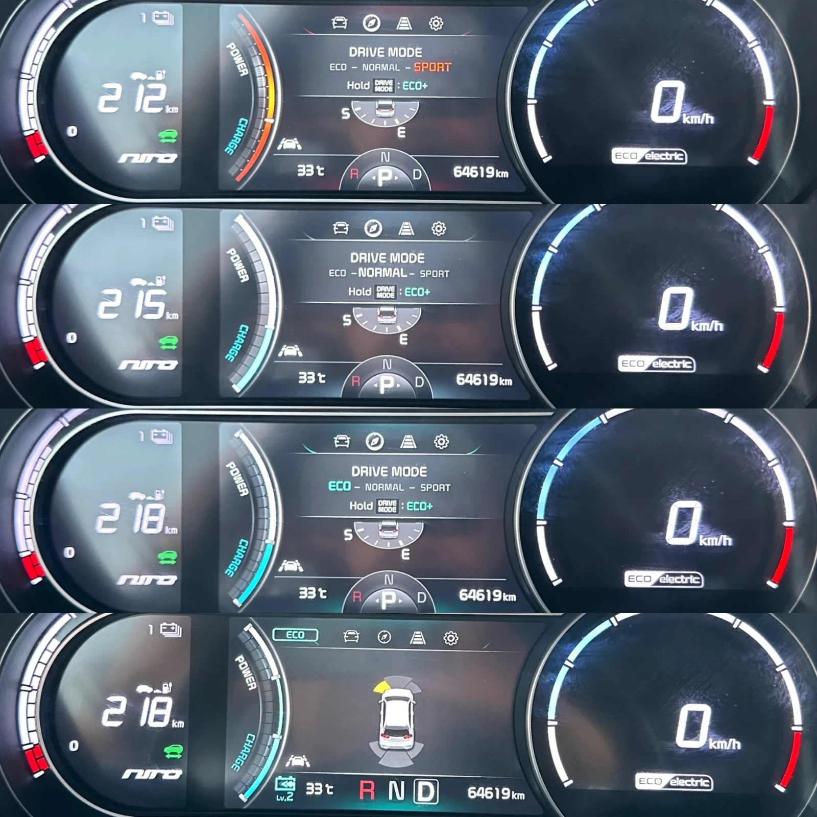 Kia Niro DYNAMIC- LINE / 64000km  /  64kwh / KAMERA / POD, снимка 15 - Автомобили и джипове - 55711520