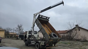 Daf 45.160 Тристранен самосвал с кран, снимка 5