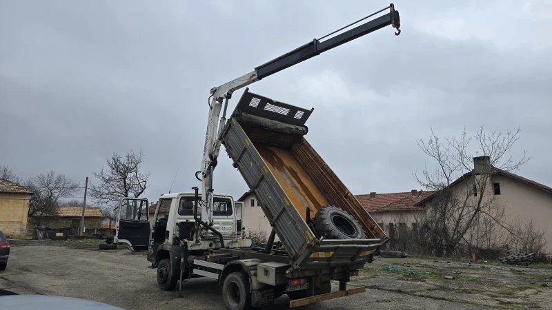 Daf 45.160 Тристранен самосвал с кран, снимка 5 - Камиони - 53294173