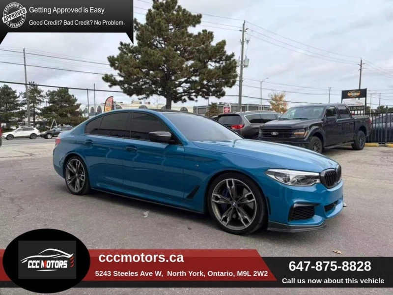 BMW 550 * M550i xDrive Sedan * CARFAX * ЦЕНА ДО БГ, снимка 3 - Автомобили и джипове - 52907202