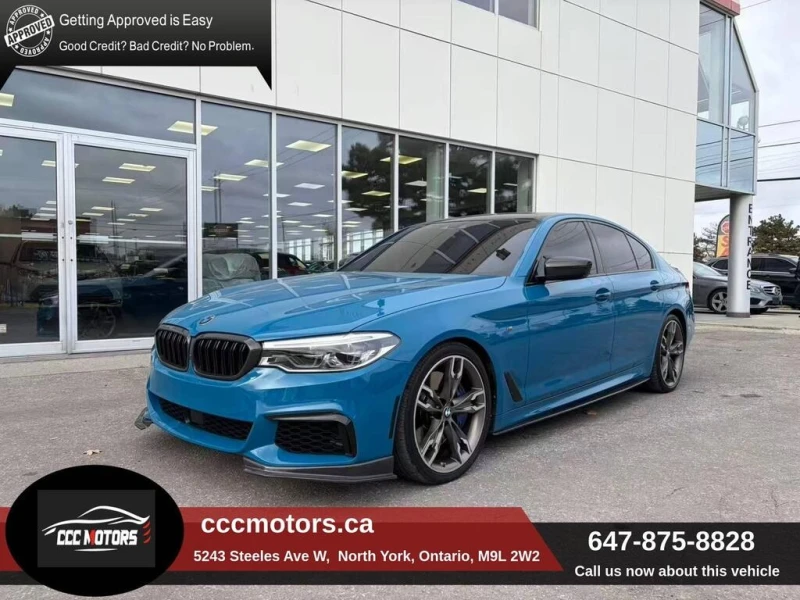 BMW 550 * M550i xDrive Sedan * CARFAX * ЦЕНА ДО БГ