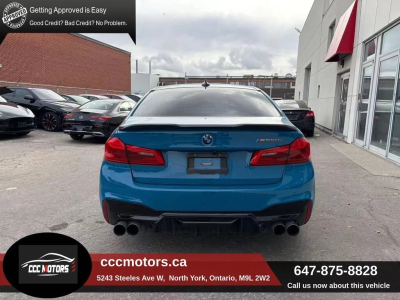 BMW 550 * M550i xDrive Sedan * CARFAX * ЦЕНА ДО БГ, снимка 5 - Автомобили и джипове - 52907202